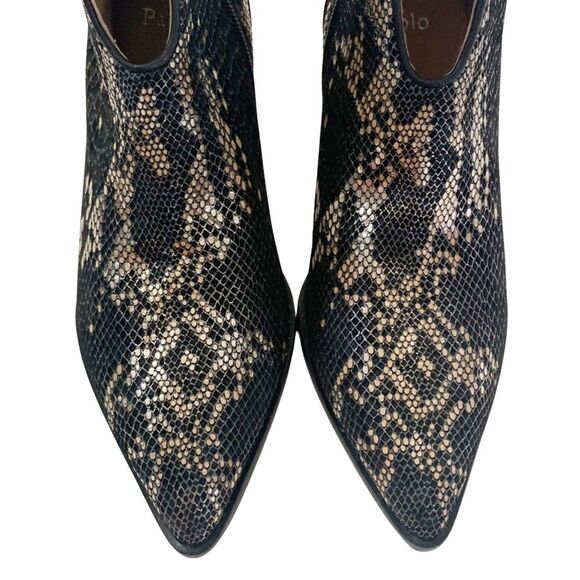 Linea Paolo Westly Bootie 10 Black Silver NEW - Picture 5 of 9